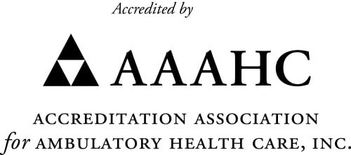 Accredited by AAAHC Accreditation Association for Ambulatory Health Care, Inc. logo