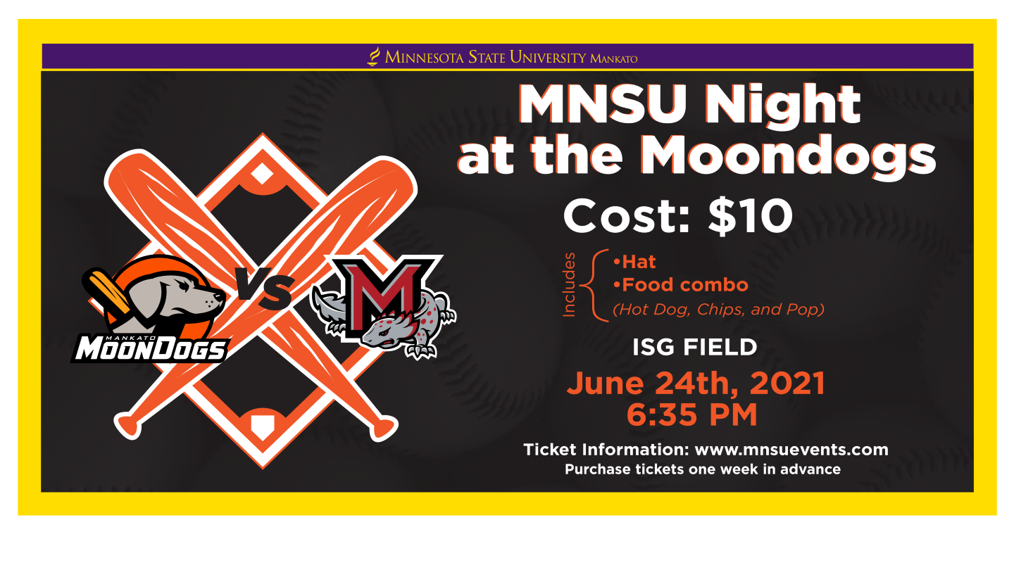 Minnesota State Mankato Night at the Moondogs Minnesota State