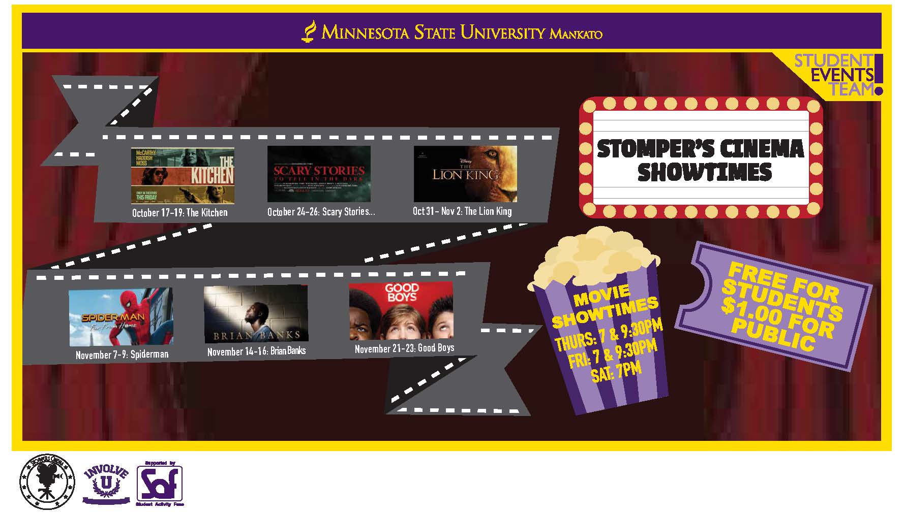 Stomper's Cinema: Brain Banks  Minnesota State University, Mankato