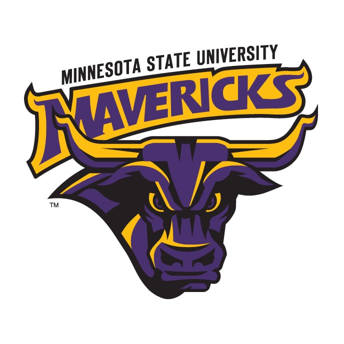 Maverick logo with Minnesota State University