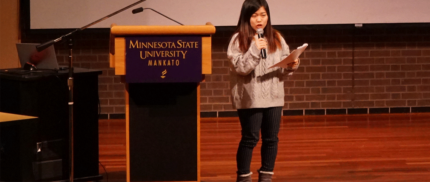 International Poetry Recital Student Participant