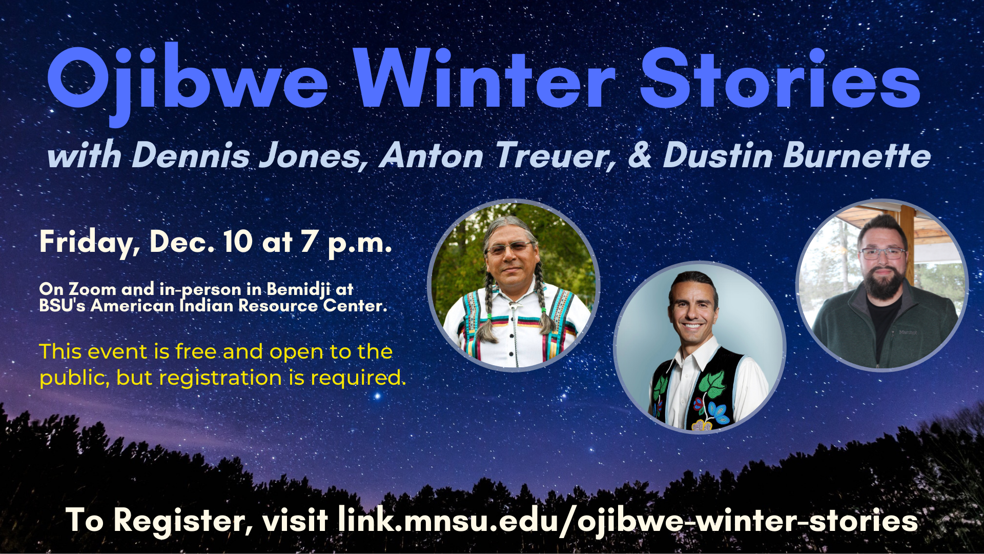 Ojibwe Winter Stories Header