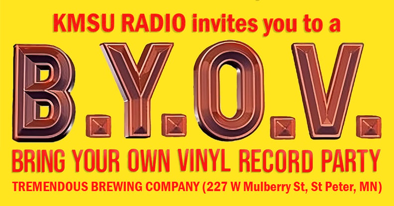 BYOV Bring Your Own Vinyl Night at Tremendous Brewing Company in Saint Peter