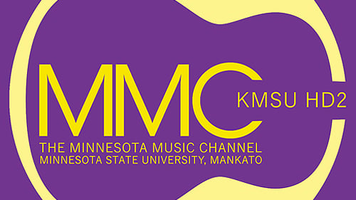 a purple and yellow logo