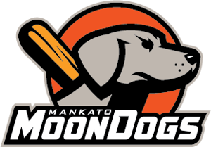 The Mankato Moondogs logo